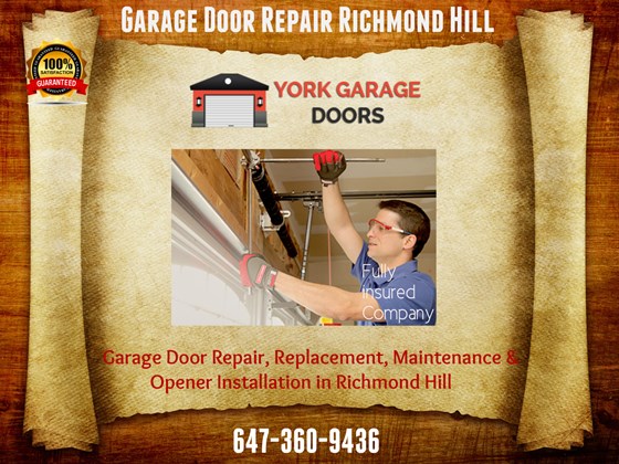 Garage Door Repair Richmond Hill: Door Repair & Installation Services