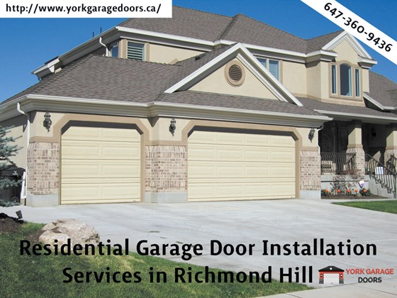 Garage Door Repair Richmond Hill: Door Repair & Installation Services